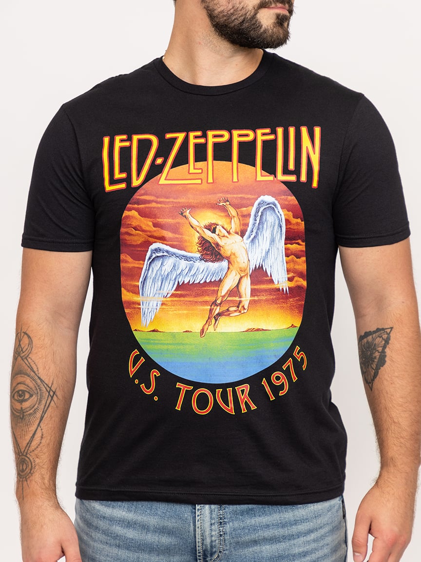 led zepplin unisex graphic tee